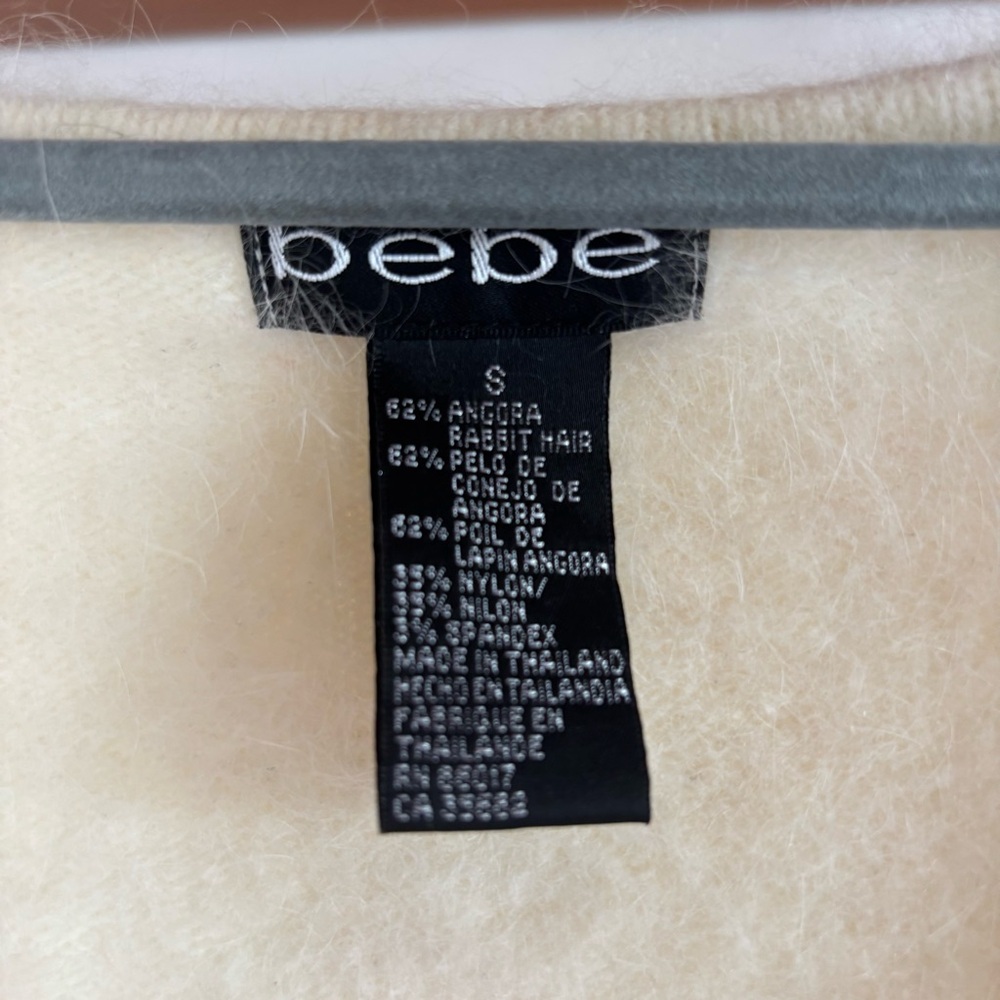 Bebe Angora Rabbit Hair Sweater - Picture 2 of 6